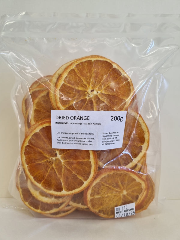 Dried Orange Rounds - Black Sheep Produce