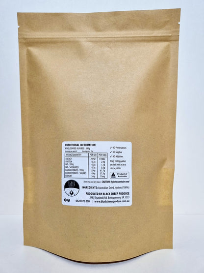 Whole Dried Jujubes (Li variety)