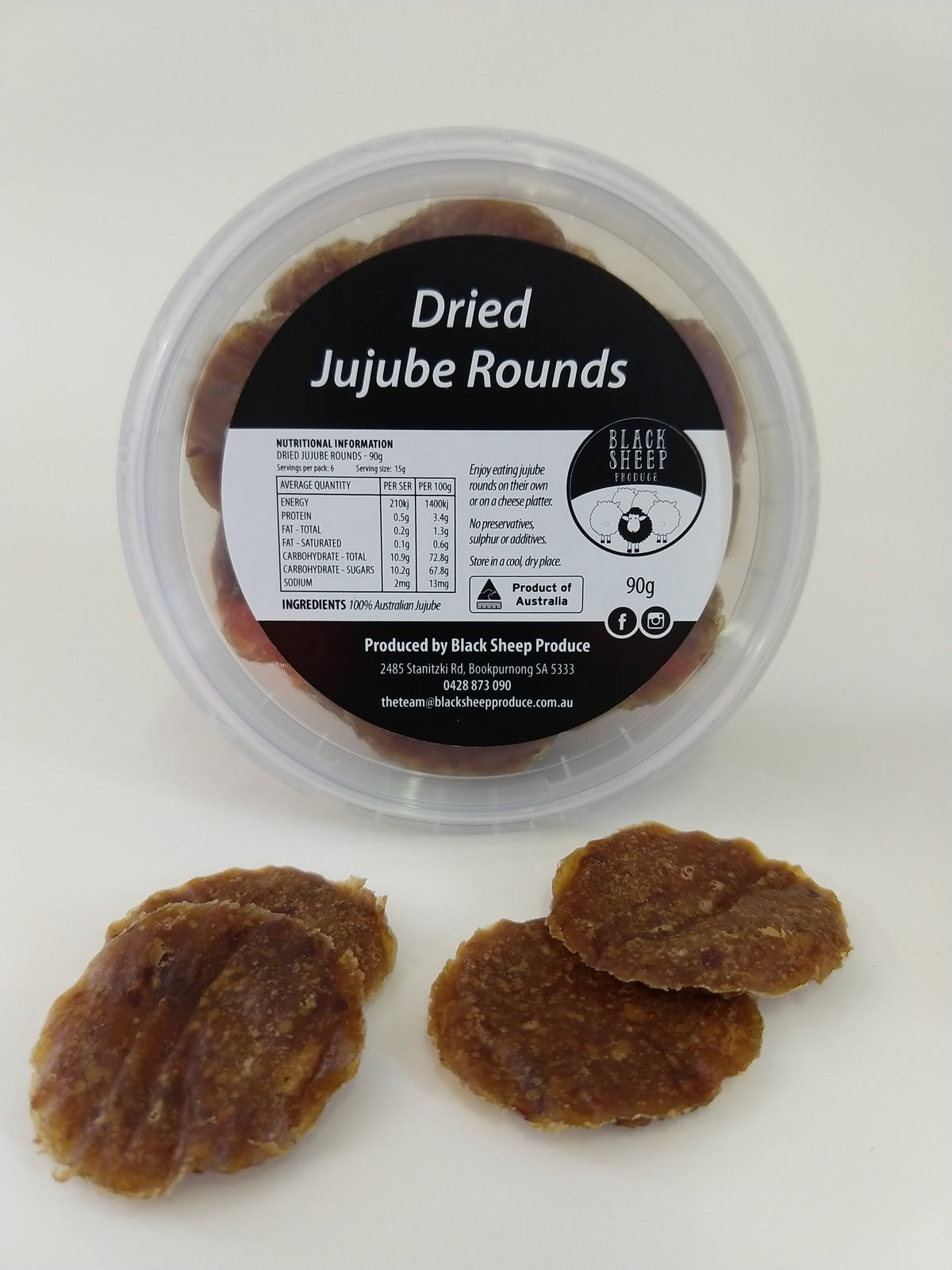 Dried Jujube Rounds