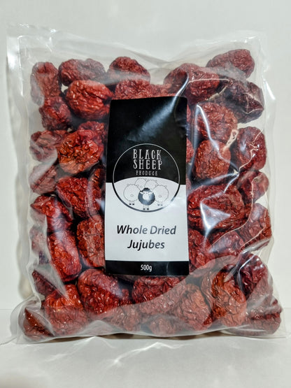 Whole Dried Jujubes (Li variety)